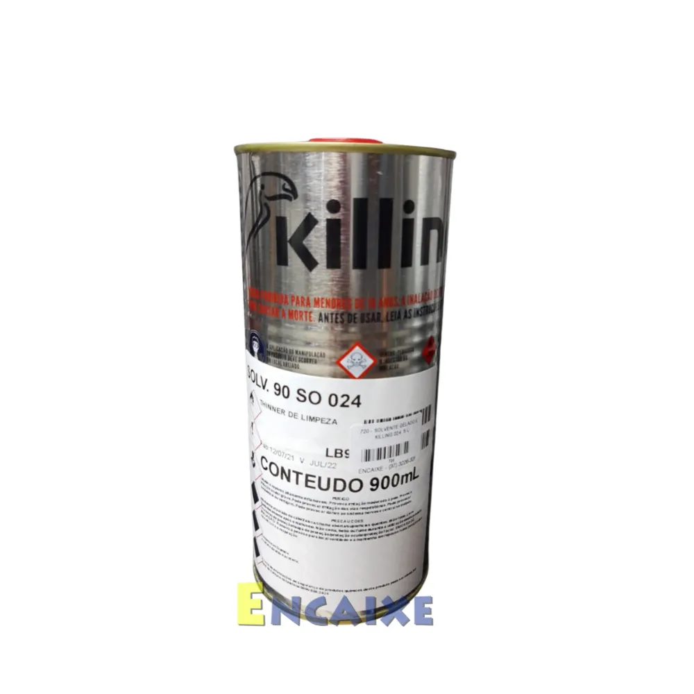 SOLVENTE GELADO KISAFIX 90 SO 024 - 900ML/ 5L