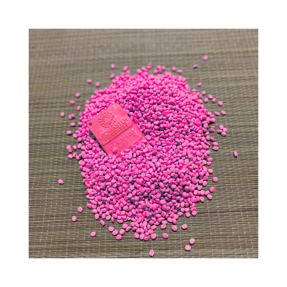 Composto Master Batch cor Rosa Pink - Pigmento Rosa Pink