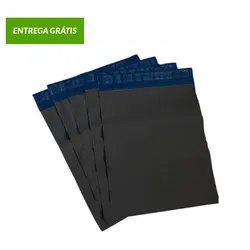 Saco embalagem envelope com lacre 35x50 100 unidades